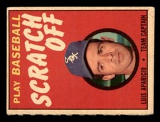 1971 Topps Scratch-Offs Baseball #3 Luis Aparicio PR