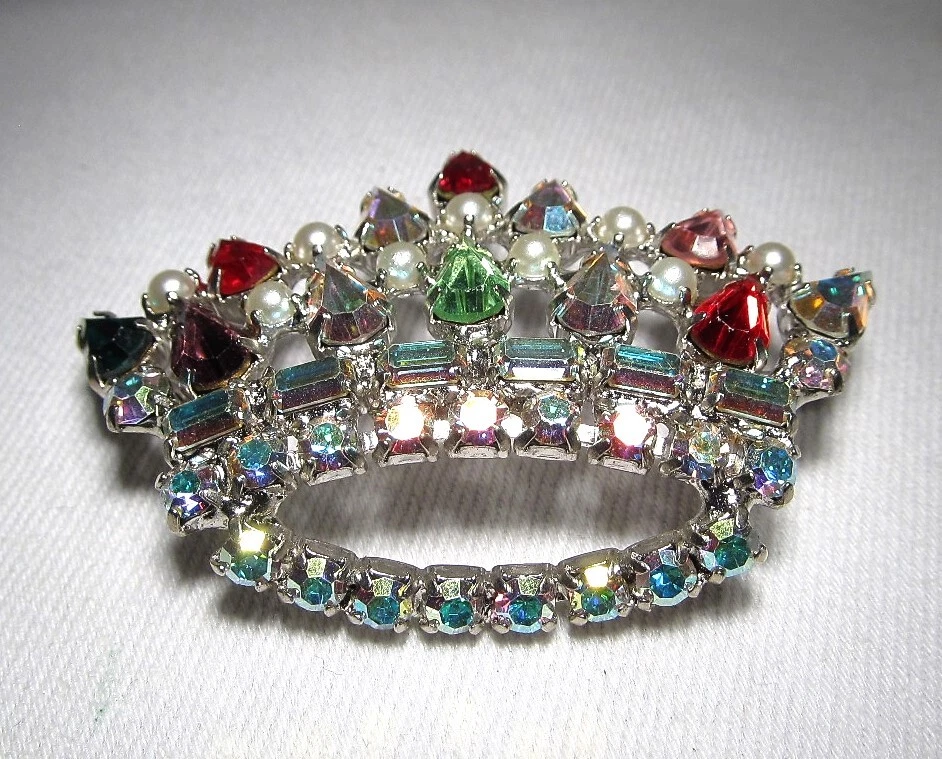 B david crown brooch sale