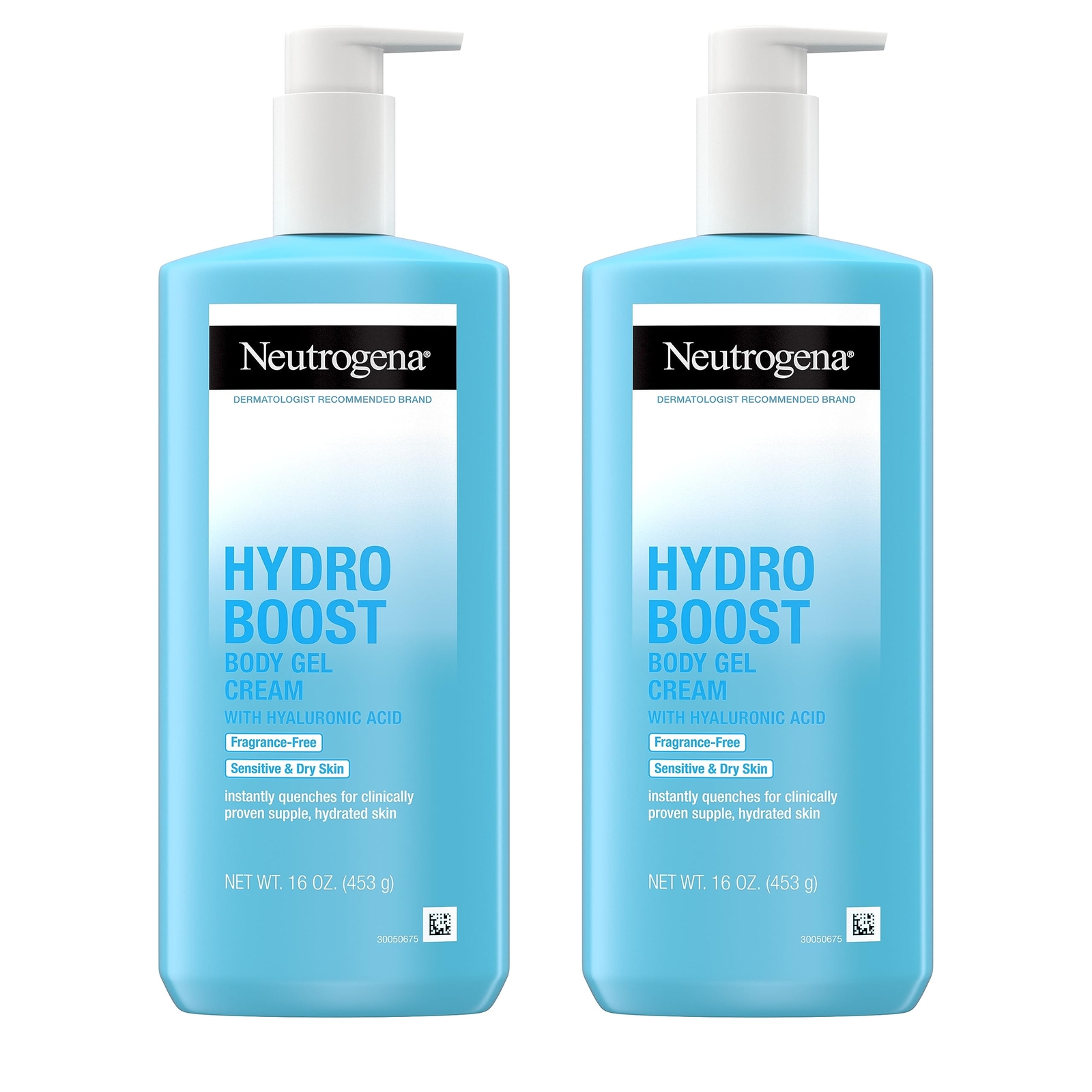Hydro Boost Body Gel Cream Hydrating Body Lotion with Hyaluronic Acid for Sen...