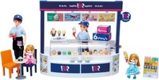 TAKARA TOMY Licca-chan Welcome Baskin-Robbins Ice Cream Shop From Japan New