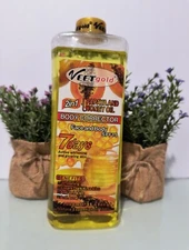 Veet Gold Papaya Honey 2 In 1 Active Whitening Glowing Corrector Oil Spf 15