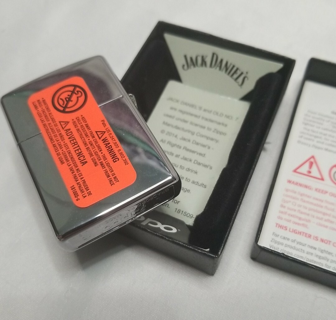 New Zippo Jack Daniels Emblem  lighter