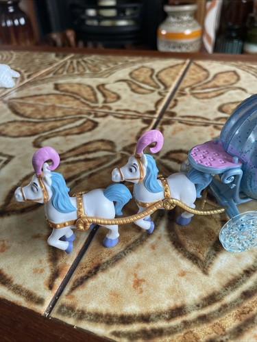 Disney Store Animators' Collection Littles ~ Cinderella Carriage Mini Play Set - Picture 4 of 10
