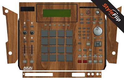Akai MPC 2500 | Wood 2 | Protective Decal | StyleFlip Skins
