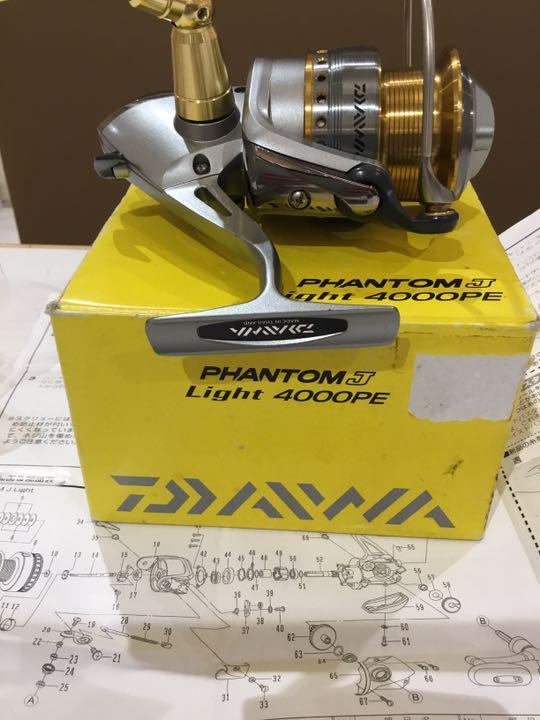 DAIWA PHANTOM J Light 4000PE Spinning Reel Seabass Jack DAIWA PHANTOM J Light 4000PE Spinning Reel Seabass Jack