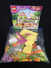 LEGO Friends Heartlake Juice Bar Set 41035 Complete w/ Manual Andrea Naya