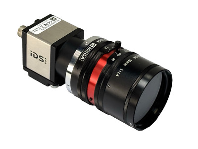 IDS GV-5280CP-C-HQ 2/3'' GigE Color Machine Vision Camera RICOH FL-CC1614-5M Lens