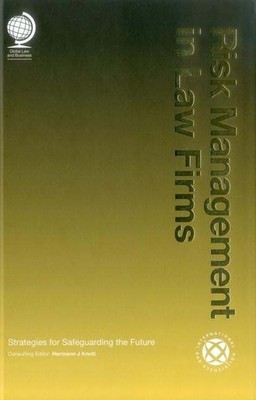 Risk Management in Law Firms Buch Globe Law and Business Ltd