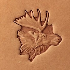 Leather Stamp Tools Moose Stamps Stamping Carving Punches Tool Craft Punch 453