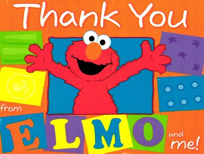DesignWare Thank You From Elmo And Me! Postcard