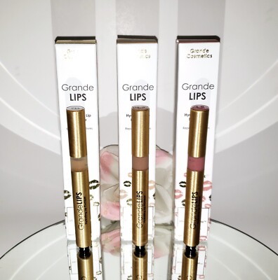 Grande Cosmetics Grande Lips Hydrating Lip Plumper Gloss 0.08oz YOU CHOOSE