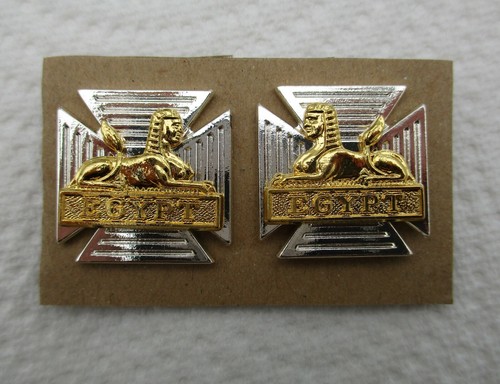 Pr. ROYAL GLOUCESTERSHIRE, BERKSHIRE AND WILTSHIRE REGIMENT (RGBW) COLLAR BADGES - Picture 3 of 4