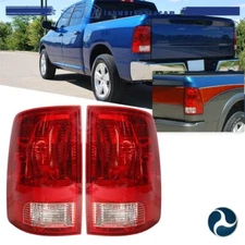 Pair Tail Lights For 2009-2018 Dodge Ram 1500 2500 3500 Rear Brake Parking Lamps