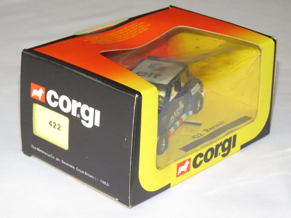 Vintage 1983 Corgi Renault Elf 18 No. 422 New in Box - Image 2 of 4