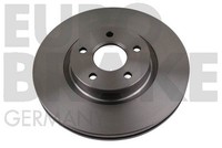 Eurobrake 2X Bremsscheibe BelüFtet FüR Ford Kuga II DM2 1.5 Ecoboost 1.6