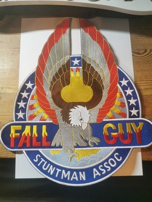 Aufnäher Patch - FALL GUY Stuntman - Ein Colt für alle Fälle - ca.29x26cm