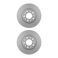 2 Bremsscheiben Voll Ø 70 Mm 12 Mm Hella Passend FüR U.A. Jeep Cherokee