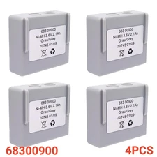 4X New 3.6V 2100mAh Battery 68300900 for HETRONIC Remote Control (US STOCK)