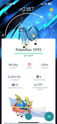 Pokémon Go | Shiny Zacian - Zamazenta ✨ Special Background
