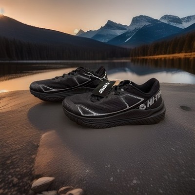 Hi-Tec Size 10.5 / Black / Trail Athletic Sneakers / New Men's Shoes