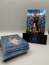 2024 Mosaic BLUE REACTIVE Football Prizm - Complete Your Set, Pick a Card