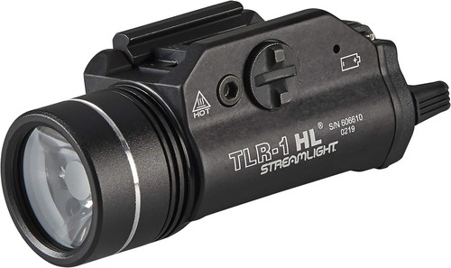 69260 TLR-1 HL 1000-Lumen 20000 Candela Rail-Mounted Tactical Weapon Light wi... - Foto 2 di 9