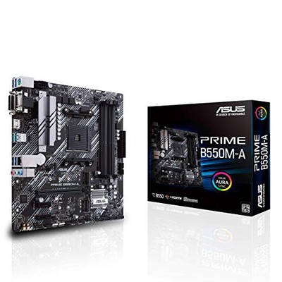 ASUS AMD B550 AM4 compatible motherboard PRIME B550M-A [MicroATX]