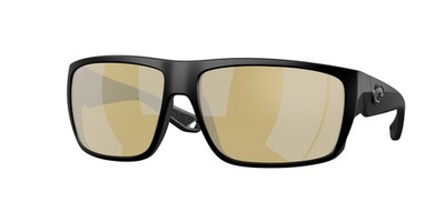 Costa del Mar Men's Fly Line 64mm Matte Black Sunglasses 6S9129-912906-64