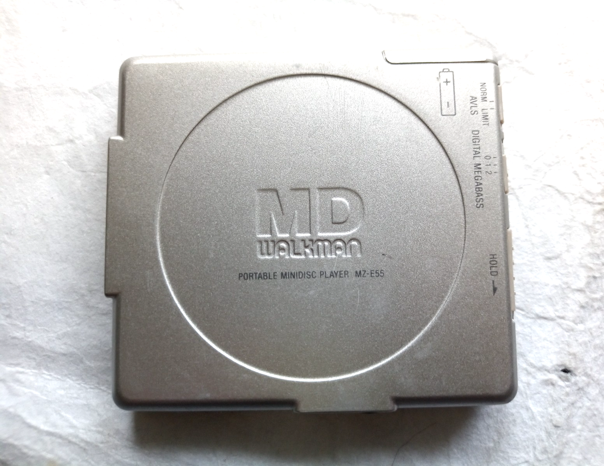 SONY MD Walkman Portable MINI DISC Player MZ-E55 Operation