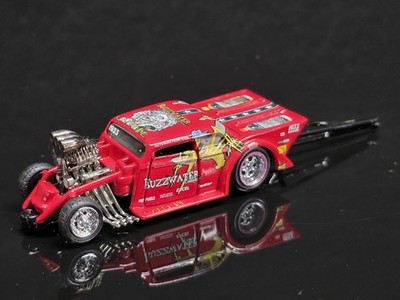 1/64 Muscle Machines Nitro Coupe Bruce Boland Stinger '33 Jeep Willys