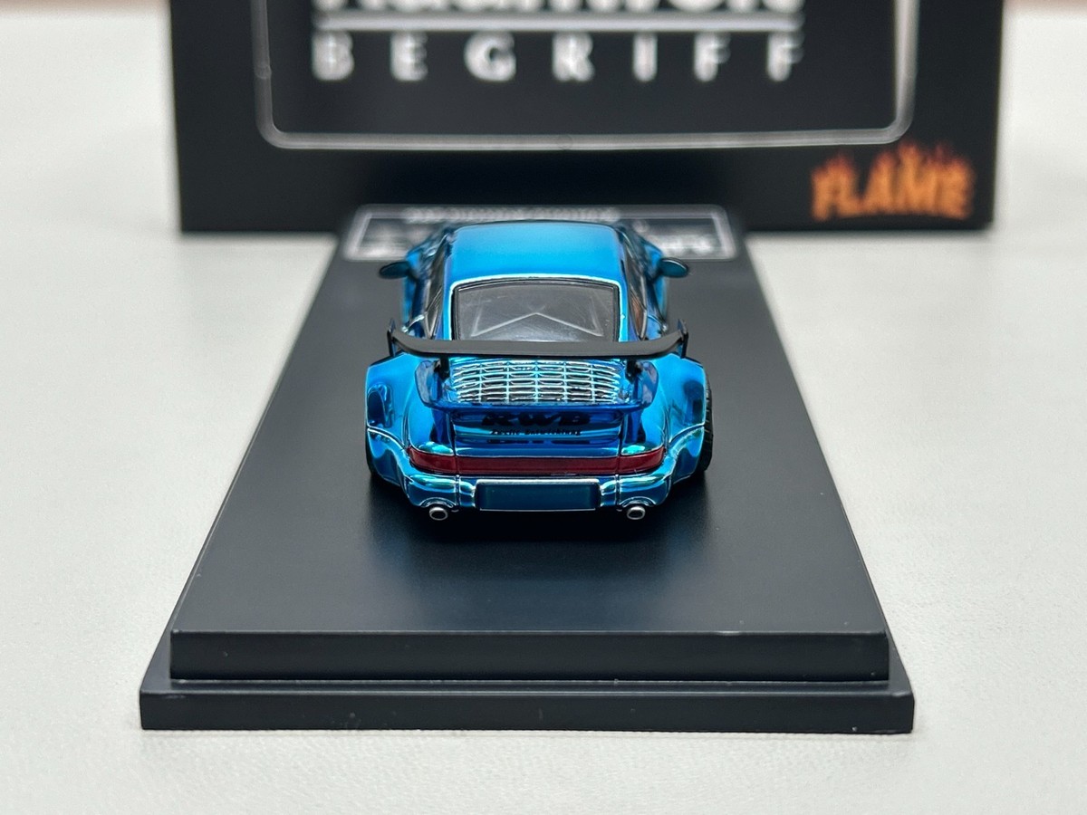 Flame 1:64 RWB 993/964 Blue Alloy Diecast Car Model | eBay