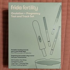 Frida Fertility Ovulation  Pregnancy Test Kit, 30 Strips, 2 Tests, Tracking Set