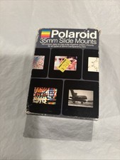 Vintage POLAROID 35mm Plastic Snap-together Slide Mounts 63 In Box