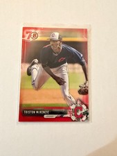 2017 Bowman Red 70th Anniversary #BP118 - Triston McKenzie 2017 Bowman Red 70th Anniversary #BP118 - Triston McKenzie