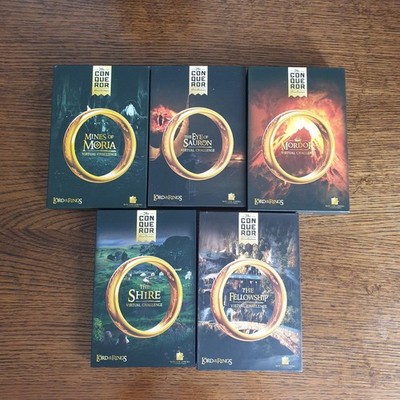 Herr der Ringe Der Eroberer Virtuelle Herausforderung Medaille Sammlung 5er Set