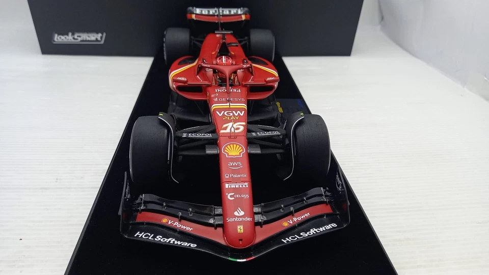 LS18F1060 Looksmart Ferrari SF-24 Charles Leclerc Australian GP 2024 1/18 - Immagine 2 di 4