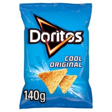 Doritos Cool Original Tortilla Chips Sharing Bag Crisps 140g