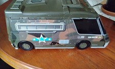 1991 Galoob Micro Machines Super Van City Army Camo Playset Used Fold Out ( D