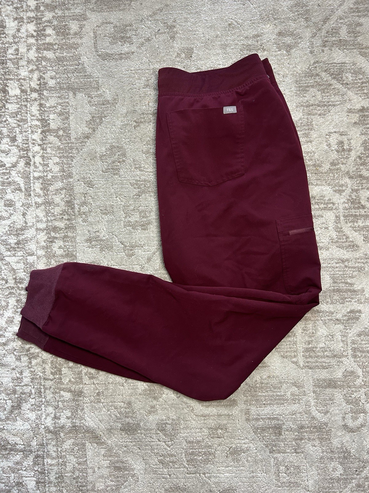 Figs Technical Collection Basic Scrub Pants Burga… - image 1