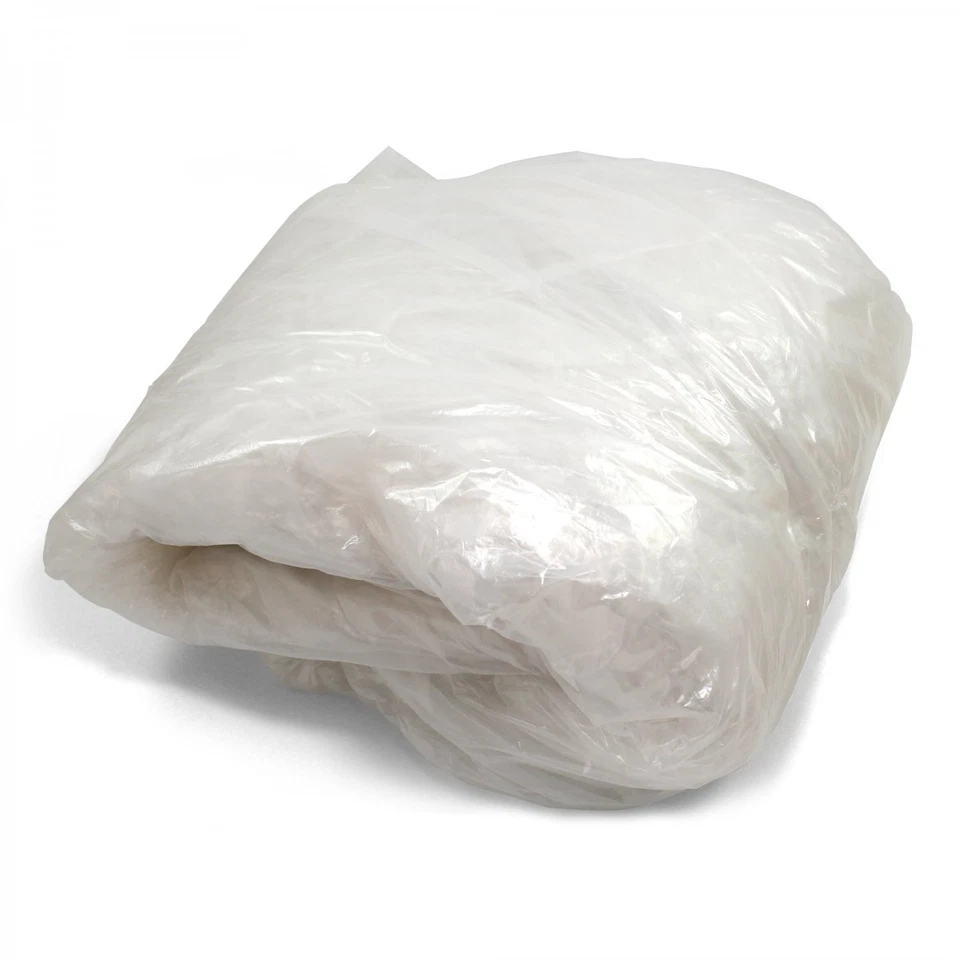 20 PACK Clear Plastic Temporary Universal Disposable Car Cover Rain Dust Garage - Imagem 2 de 4