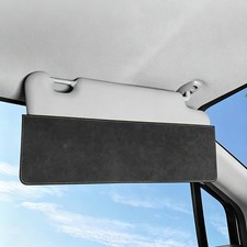 Car Sun Visor Extender Dual-Clip Extension Shade Attachment for SUV Sedan Truck