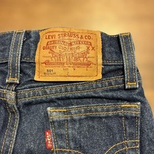 Levi's 501 Vintage USA Made 90s Denim Jeans Size 2 Rare American