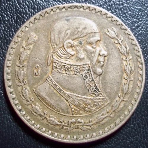 Photo of a 1958 Mexico Un Peso Silver from an eBay listing that sold on Jul 20, 2026