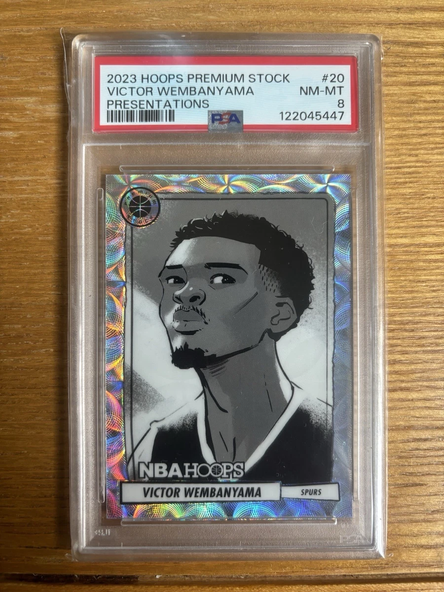 2023-24 Panini Nba Hoops Premium Stock - Victor Wembanyama #20 for