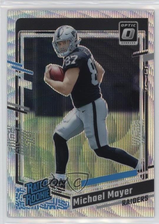 2023 Panini Donruss Optic Rated Rookie Wave Prizm 28/300 Michael Mayer #260