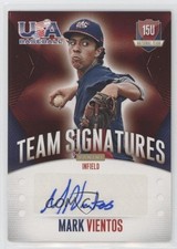 2014 USA Baseball Box Set 15U National Team Signatures Mark Vientos Auto ni4