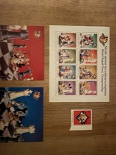 Disney U/M Stamp Set -Azerbaijan Chess Tournament Mickey Minnie