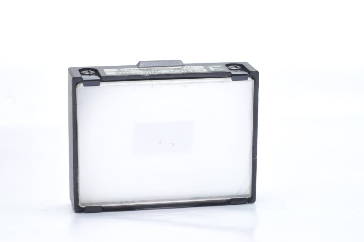 Canon F1 Focusing Screen Type E Split Image | eBay