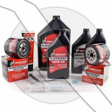 Mercruiser Engine Oil Change and Sterndrive G...