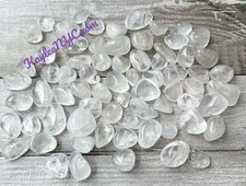 Wholesale Lot 2 Lbs Natural Clear Quartz Tumble Crystal Healing Energy